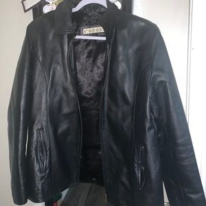 Oversized Leather Jacket